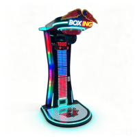 Machine de jeu de boxe électronique à monnayeur pour test de force, pour salles d'arcade et parcs d'attractions
