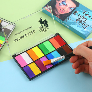 ชุดระบายสี<span class=keywords><strong>หน้า</strong></span>และตัวสำหรับเด็ก พานเวนโบ ใช้น้ำเป็นตัวกระตุ้นการเปิดใช้งาน สี 8 สี ระดับมืออาชีพ ปลอดสารพิษ - Product Image 5