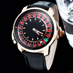 Nouvelle montre en or rose 2025, diamètre 44 mm, hauteur 16,3 mm, montre mécanique à tourbillon volant, montre de luxe haut de gamme pour homme - Product Image 2