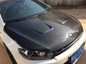ฝากระโปรงหน้าคาร์บอนไฟเบอร์สำหรับรถยนต์ Volkswagen <span class=keywords><strong>Scirocco</strong></span> ปี 2010-2016 อุปกรณ์ตกแต่งรถยนต์ - Product Image 4