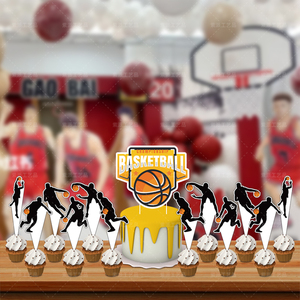 <span class=keywords><strong>D</strong></span>écorations <span class=keywords><strong>de</strong></span> fête sur le thème du basket-ball moderne fournitures pour garçons joyeux <span class=keywords><strong>anniversaire</strong></span> bannière gâteau Topper ballons pack <span class=keywords><strong>jeu</strong></span> <span class=keywords><strong>de</strong></span> vente chaude - Product Image 4