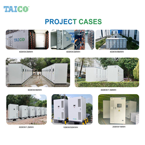 Taico TK e-cube A1000 làm mát chất lỏng 1mwh-2mwh pin năng lượng mặt trời Hệ thống lưu trữ năng lượng 1Mw-2mW Lithium Ion lưu trữ container - Product Image 6