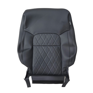 Housse de siège de voiture en cuir de remplacement complète sur mesure de qualité supérieure WING avec surpiqûres <span class=keywords><strong>diamant</strong></span>ées pour Toyota Land Cruiser 200 VX/GXR - Product Image 2
