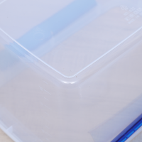 Ensemble de contenants de stockage alimentaire en plastique sans BPA avec couvercles hermétiques, plusieurs tailles pour l'organisation de la cuisine et du garde-manger à la maison
