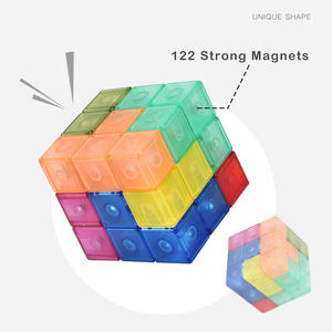 Giocattoli Magnetici Educativi per Bambini, Puzzle con Blocchi, Giochi con Cubi Magici per Bambini - Product Image 3