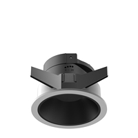 Lampe noire et blanche en forme de perle Gloden, cadre en aluminium noir Gu10, Cob 15w, éclairage vers le bas pour intérieur, Restaurant