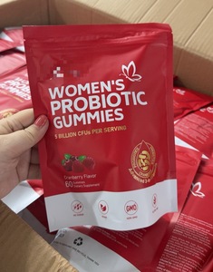 Gomitas Probióticas para Mujeres, Sabor Arándano, 60 Unidades, 5 Mil Millones de UFC, Sin Azúcar, Veganas, Sin OMG - Product Image 1