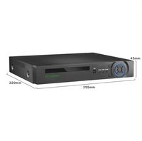 GX-N8016H1(RTS) Usine chinoise Enregistreur vidéo OEM ODM NVR avec logiciel personnalisé SDK API Language APP P2P VMS Cloud Storage
