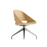 Chaises de conférence ergonomiques OMNI pour petits espaces, ensemble table de bureau, chaise de bureau confortable avec rotation à 360 degrés et fonction rafraîchissante