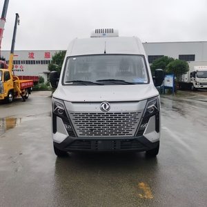 <span class=keywords><strong>Camion</strong></span> frigorifique Dongfeng Mini avec boîte de vitesses manuelle, état neuf, type de carburant diesel, pour le transport de viande, de poisson, de lait, de crème glacée - Product Image 2