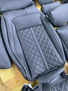 Coprisedili Auto in Pelle Personalizzati di Lusso Impermeabili NAPPA per <span class=keywords><strong>BMW</strong></span> Mercedes Tesla Lexus - Product Image 3