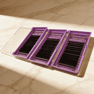 Extensiones de Pestañas Ultra Suaves de Pelo Sintético Cachemira, Fácil de Abanicar, Efecto 3D, Veganas, Libres de Crueldad Animal, Pestañas Individuales, Listas en un Segundo - Product Image 6