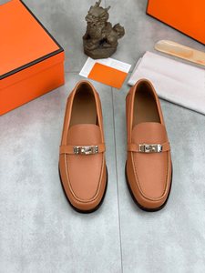 Chaussures Oxford en cuir pleine fleur avec semelle intermédiaire en caoutchouc/latex, semelle extérieure en caoutchouc et doublure en tissu, pour toutes les saisons - Product Image 2