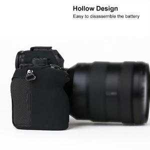 Estuche para Accesorios de Cámara para <span class=keywords><strong>Sony</strong></span> <span class=keywords><strong>A7R4</strong></span>, Funda Protectora de Silicona Suave - Product Image 5