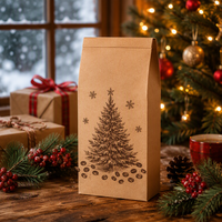 Paperboard Self-Erecting Coffee Bean Instant Coffee&Expresso Packaging Box with Customized Logo