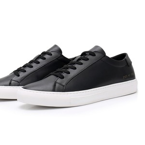 Low-top Korean-style trendy casual oxford shoes, English-style leather shoes, genuine leather <b>flat</b> shoes - Product Image 4