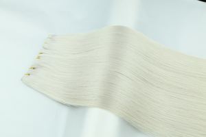 <span class=keywords><strong>Extensiones</strong></span> de Cabello Humano Virgen Remy de Alta Calidad, Precio al por Mayor, Trama Plana, en Gran Stock - Product Image 2