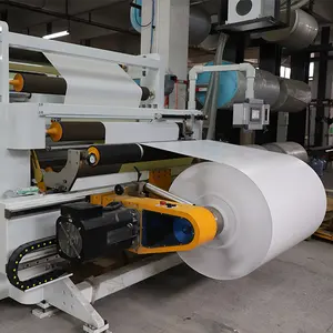 Etiqueta térmica autoadesiva revestida superior, bopp pvc materiais de etiqueta jumbo rolls