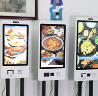 Kiosque de commande et de paiement automatique à écran tactile de 21,5 à 32 pouces