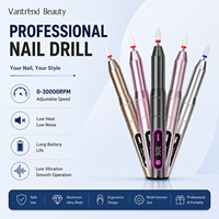 Vantrend Beauty 30000RPM Équipement pour ongles, Ponceuse à ongles, Kit de manucure et pédicure, Lime électrique pour le retrait de gel acrylique, Ensemble d'outils