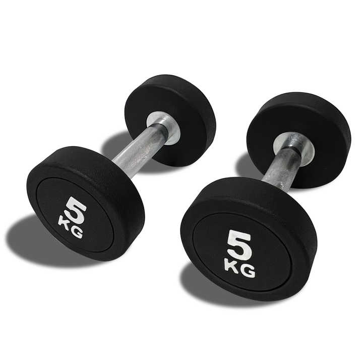 Dumbbell Rubber Gym Kit Customized Size Body Building Rubber Gym
