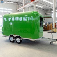 Remorque alimentaire mobile sur mesure pour restaurant, chariot de cuisine standard américain, kiosque de rue, camion de tacos, barbecue mobile à vendre