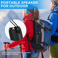 Haut-parleur Bluetooth portable sans fil étanche pour sports de plein air, Subwoofer TG117 avec TF AUX USB, Stock local US Livraison rapide en 3-7 jours