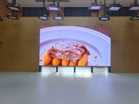 Écran LED couleur pleine P2.6 d'intérieur de haute qualité, IP30, 500x500, 500x1000mm, écran publicitaire LED à raccordement sans soudure