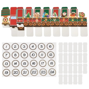 Nuovo Stile 24 Pezzi Scatole Calendario dell'Avvento Natalizie Cartoon Confezione Regalo <span class=keywords><strong>Design</strong></span> Trenino Scatola di Carta per <span class=keywords><strong>Regali</strong></span> - Product Image 3