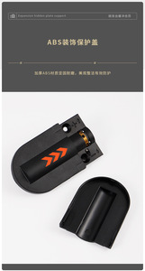 Hidden Hydraulic Buffer Damping Hinge for Makeup <b>Table</b> Mirror-Home Office Kitchen Hotel Furniture Hinge Modern Design Durable - Product Image 3