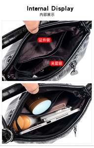 กระเป๋าสะพายข้างขนาดเล็กสำหรับผู้หญิง กระเป๋าถือแบบสะพายข้าง กระเป๋าใส่โทรศัพท์มือถือขนาดเล็ก กระเป๋าสะพายไหล่ - Product Image 6