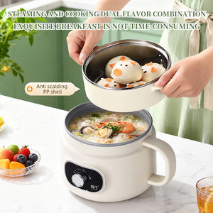 <span class=keywords><strong>Olla</strong></span> Eléctrica Multifuncional YUEDISI de 1.8L y 450w, Antiadherente, para Dormitorio y Hogar, Sartén Eléctrica Antiadherente - Product Image 5