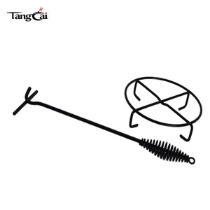 Juego <span class=keywords><strong>de</strong></span> Utensilios <span class=keywords><strong>de</strong></span> <span class=keywords><strong>Cocina</strong></span> <span class=keywords><strong>de</strong></span> Hierro Fundido <span class=keywords><strong>de</strong></span> Alta Calidad Source Casting Foundry en Caja <span class=keywords><strong>de</strong></span> Madera para Cocinar al Aire Libre, en Casa, Barbacoa, Camping - Product Image 5