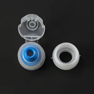 22mm plastic sport beverage bottle filp top caps water bag spout cap