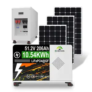 Kabinet baterai tegangan tinggi baterai lithium surya Lifepo4 baterai 10kWh 20kWh 40kWh 50kWh 60kWh