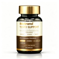 Capsules de Maca, Ashwagandha et Fenugrec pour Hommes - Complément Alimentaire à Base de Plantes - OEM - Marque Privée