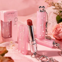 SAM SUGAR Rouge à lèvres pailleté hautement pigmenté, effet diamant métallique, nourrissant et scintillant, maquillage de fête