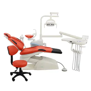 चिकित्सकीय उपकरण निर्माता आर्थिक दंत चिकित्सक क्लिनिक मॉडल TJ2688 डेंटल चेयर यूनिट