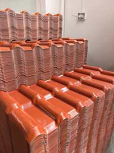 Tuile de toit plate légère en ASA et UPVC, revêtement traditionnel espagnol, pour usage résidentiel, <span class=keywords><strong>marque</strong></span> NOVI, fabriquée dans le Guangdong - Product Image 3