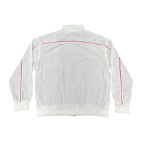 Veste à capuche personnalisée pour hommes, sweat-shirt à col montant pour l'hiver avec bandes réfléchissantes pour vêtements de sport en nylon