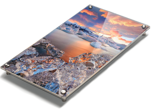 Custom Full-Color Acrylic Photo Print on Scratch-Resistant Plexiglass Board UV Resistant Aluminum <b>Frame</b> for Wall Decoration - Product Image 3