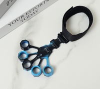 Ejercitador de Dedos para Guitarra de 6 Niveles, Duradero, de Silicona, Fortalecedor de Manos, Herramienta de Recuperación Física, Agarrador de Dedos para Pacientes y Uso Doméstico