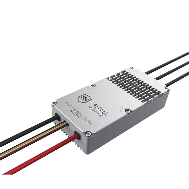 ALPHA 120A 12S Metal Electric Brushless Speed Controller IP67 Waterproof CE Certified Professional RC Multicopter Drone Drone