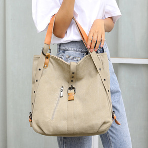 <b>Canvas</b> <b>Tote</b> Bag Women Handbags Female Designer Large Capacity Leisure Shoulder Bags Big Travel Bags Bolsas - Product Image 2