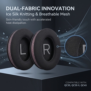 Coussinets de remplacement en gel rafraîchissant magique <span class=keywords><strong>QuietComfort</strong></span> <span class=keywords><strong>35</strong></span> pour casques QC25 QC15 AE2 QC45 – Réduction du bruit - Product Image 2