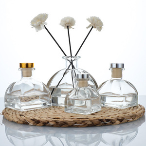 Bottiglia per Aromaterapia a Forma di Yurta Mongola, Flacone Vuoto 50ml/200ml, Diffusore Ricaricabile Senza Fiamma per Casa, <span class=keywords><strong>Hotel</strong></span>, Aziende e Club - Product Image 2