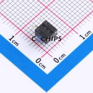 SMG-02B-H050A0 Tactile Switch Bent Lead Through Hole-3P,4.5x4.5mm Switch Single Pole Single Throw Round Button 2.5N 4.5mm - Product Image 2