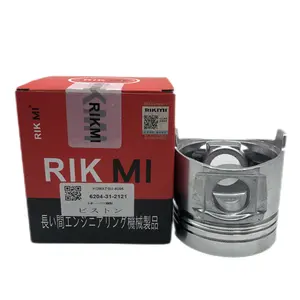 RIKMI Quality Piston 4D95 für KOMATSU Diesel Engine maschinen motor teile 6204-31-2121 motor reparatur kit Factory direkt