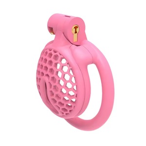 Jaula para mascotas Cinturón de <span class=keywords><strong>castidad</strong></span> <span class=keywords><strong>casero</strong></span> Bloqueado Hombre Uretral Sissy Jaula de <span class=keywords><strong>castidad</strong></span> Cuckold plano Micro Male Chastity Cage Imágenes de imagen - Product Image 5