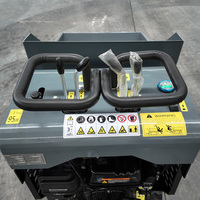 Meilleure Vente : Mini-Dumper sur Chenilles Loncin 302cc à Essence, Chargeur Hydraulique Auto-chargeur, Brouette Motorisée sur Chenilles pour Jardinage et Construction